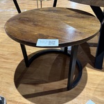 Salontafel, mangohout, zwarte poot